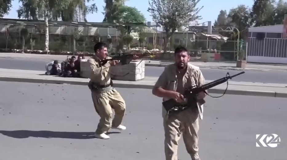 لقطات لكوردستان24 عن هجوم كركوك